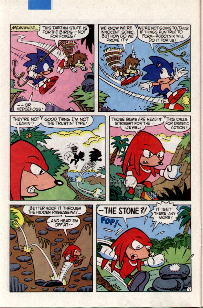 Sonic - Archie Adventure Series August 1994 Page 9